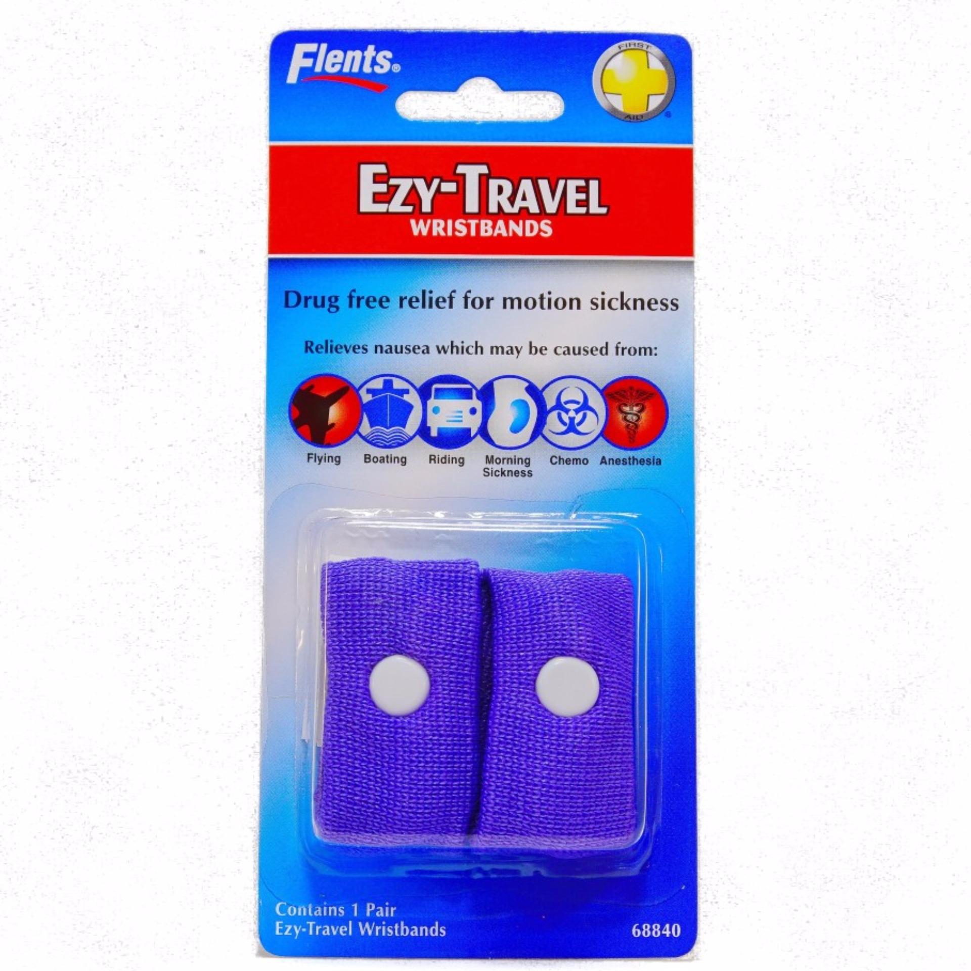 FLENTS EZY TRAVEL DRUG FREE RELIEF PREVENT MOTION MORNING SICKNESS